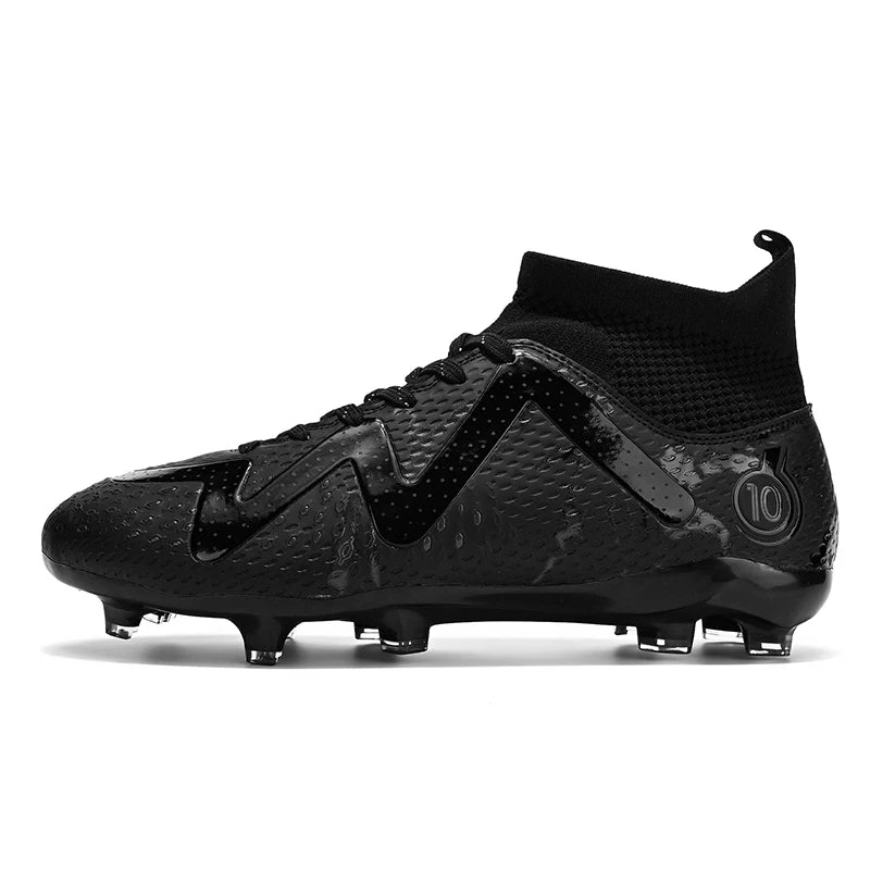 Indoor Outdoor Professional Men Football Sneakers Boy Soccer Boots High Ankle Men's Cleats Training Soccer Shoes