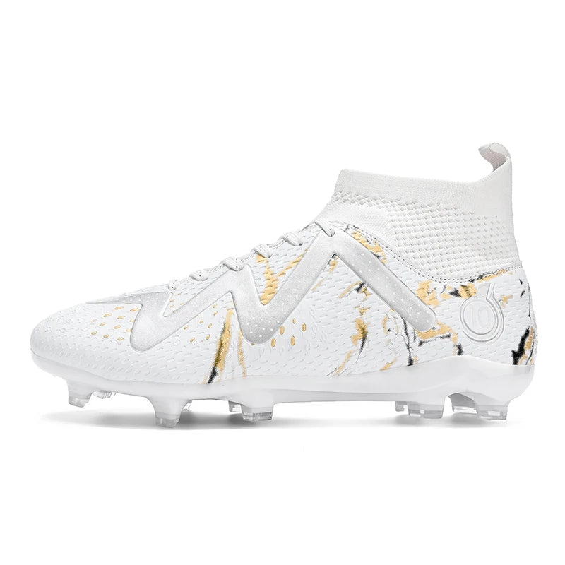 Indoor Outdoor Professional Men Football Sneakers Boy Soccer Boots High Ankle Men's Cleats Training Soccer Shoes