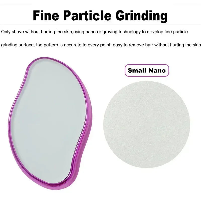 borrador de bellos de cristal Magico piel suave