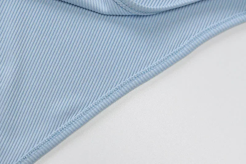 Body Ajustado Sin Mangas para Mujer